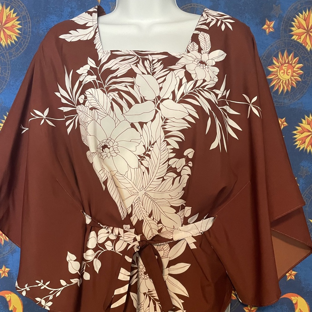 Vintage 70’s Hawaiian Palm shirt